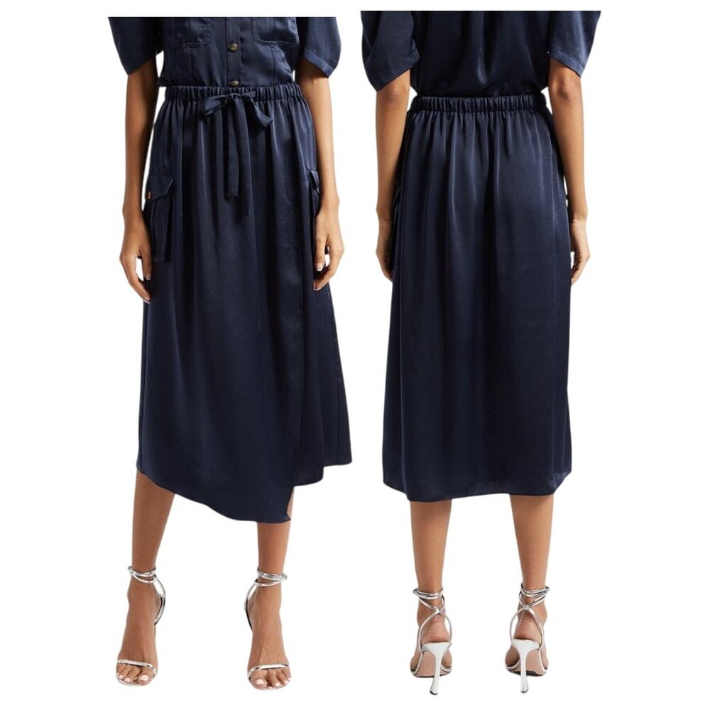 Ramy Brook Estrella Skirt Preppy Minimalist Casual Office Fall Evening Party XS